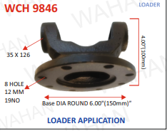 [WCH 9846] C.H. 35 x 126 -  LOADER - 6'' 12.MM