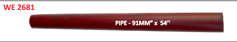 [WE 2681] PIPE - 91.MM x 54''