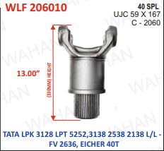 [WLF 206010] L-FORK-40-TH-59-167-13.00''