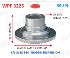 [WPF 3225] P .FLANGE 39THx6''xH.75x70.OIL SEAL - L/L BS-6