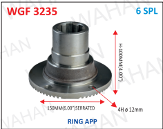 [WGF 3235] XXX-GEAR FLANGE 6TH x 6''-RING APP