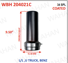 [WBH 204021C] COATED-BARREL-34-TH-DIA-91.40''-HT-9.40''