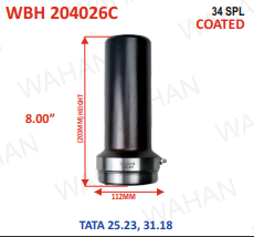 [WBH 204026C] COATED BARREL-34-TH'-4.50''-DIA-  7.75'