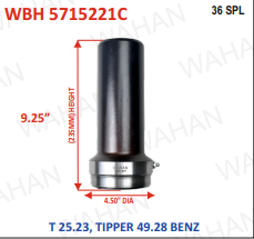 [WBH 5715221C] COATED-R-620-BARREL-36-TH-DIA-4.50'-HT-9.25'