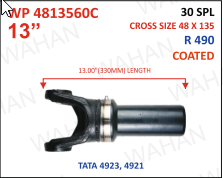 [WP 4813560C] WELCH PLUG - R-490-13.00'  COATED