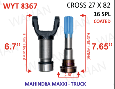 [WYT 8367] Y & T 16-TH - 270DI - CENTRE BRNG DESIGN (UJ-27.82 - YOKE 170.MM - TETH 195.MM) ''COATED''