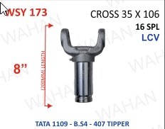 [WSY 173] SLEEVE YOKE  TATA 407 16TH 35 X 106