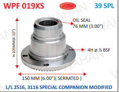 [WPF 019XS] XXX - P .FLANGE 39TH - MODIFIED SPECIAL COMPANION