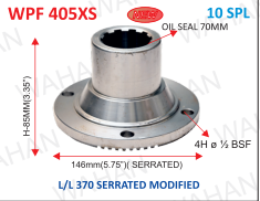 [WPF 405XS] XXX -P .FLANGE 10-TH x 16 x 4H - MODIFIED
